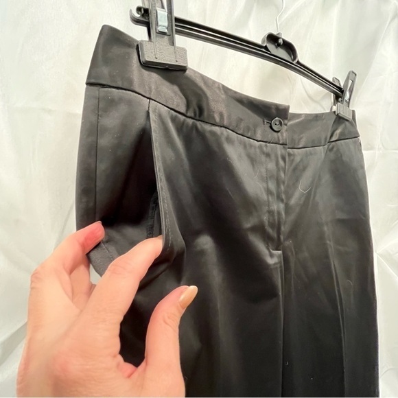Black Satin Pants by Peter Nygard Petites - Picture 5 of 9